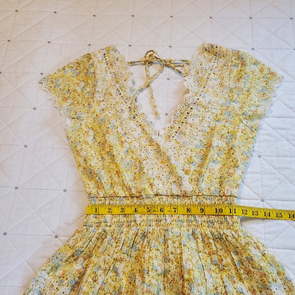 ❌❌SOLD!!❌❌ American Eagle Outfitters Preppy Floral Dress! XS 🫶🏼 Cottagecore - Picture 10 of 12